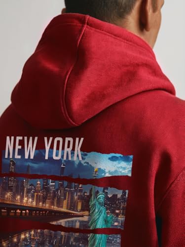Image of Fflirtygo Men's Printed Hoodie for Man