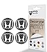 IPG Compatible with Civic Accord CRV VTEC Si Logo Center Cap Overlay Wheel Tire Decals Inner or Outer Stickers (Center Cap:2.25