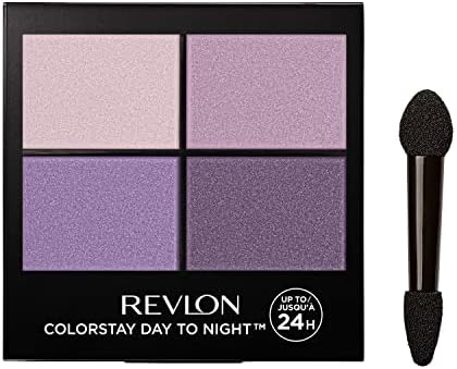 Revlon ColorStay Day to Night Eyeshadow Quad, 530 Seductive, 0.16 oz