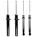 SCITOO Front Rear Shock Absorbers Fits For Eagle Talon 1995-1998,For Mitsubishi Eclipse 1995-1999 Auto Shocks 341165 341163 (4Pcs)
