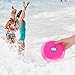 com-four® 2X Wasser Frisbee - Wasser-Wurfscheibe aus Schaumstoff und Silikon Ø 17 cm - Wasserspielzeug in knalligen Farben extra Soft (02 Stück - Frisbee 17 cm)