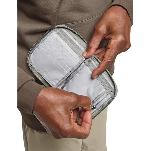 Jack Wolfskin Unisex Konya Wallet — кошелек с аксессуарами для путешествий, цвет «Stone», «Stone», один размер