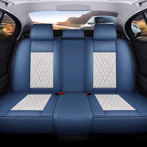 Housse de siege KIA Forte K3 2013-2018 coussin imperméable bleu beige - 4
