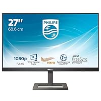 Philips 272E1GAEZ - 27 Zoll FHD Gaming Monitor, 144 Hertz, 1ms, FreeSync Premium (1920x1080, HDMI, DisplayPort) schwarz