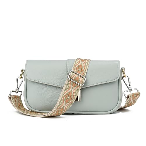 Wide Purse Strap Adjustable Replacement Crossbody Bag Strap Silver Hardware Shoulder Straps2