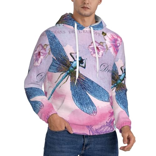 Sweat à capuche polaire homme contre le froid quotidien vêtement imprimé confortable