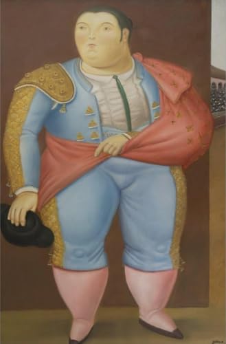 Affiche Fernando Botero Matador peinture abstraite 40x60cm pour salon