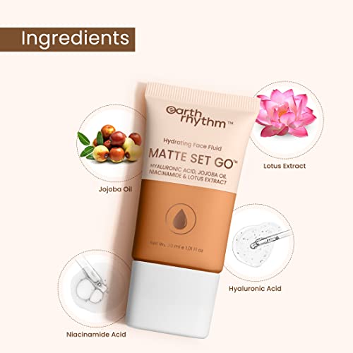 Earth Rhythm Matte Set Go Foundation with SPF 30, Pa++++, Ex Presso, 30 ml (Pack of 1) - Image 2