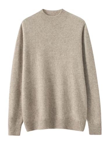 Men's Pullover Sweaters Long Sleeve Casual Loose Warm Soft Knit Sweater Tops2