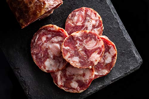 Fermin Salchichon– Dry-Cured Iberico Sausage, 7 oz | Premium Spanish Charcuterie Made with Iberico Pork - Thumbnail 3