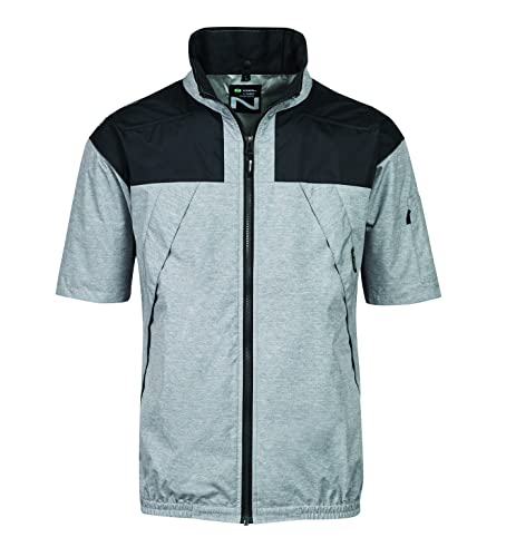 Amazon.co.jp: NSP 空調服 Nクールウェア(服単体) ND-1121 半袖 立ち襟