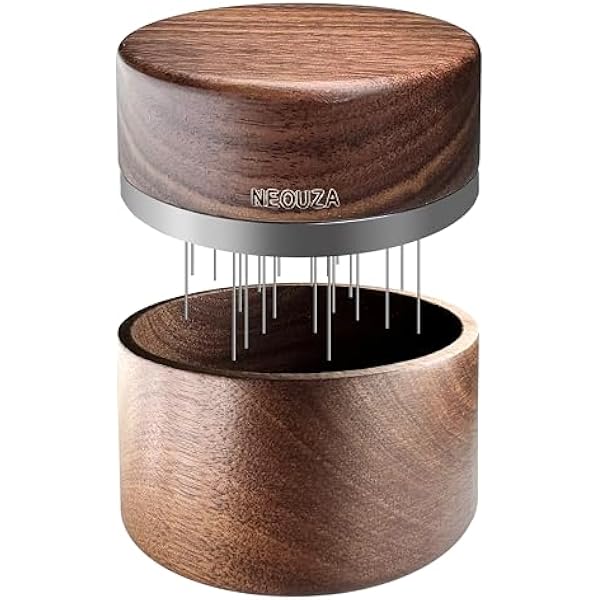 NEOUZA Palm WDT Инструмент для раскручивания кофейных зерен с крышкой 24 иглы 3 варианта длины для обрезки насадки для равномерного распределения для кофемашин 51 мм