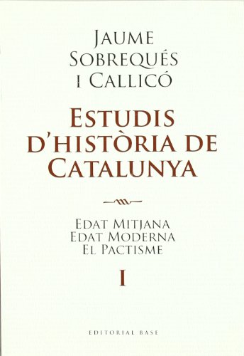 Portada de Estudis Dhistoria de Catalunya