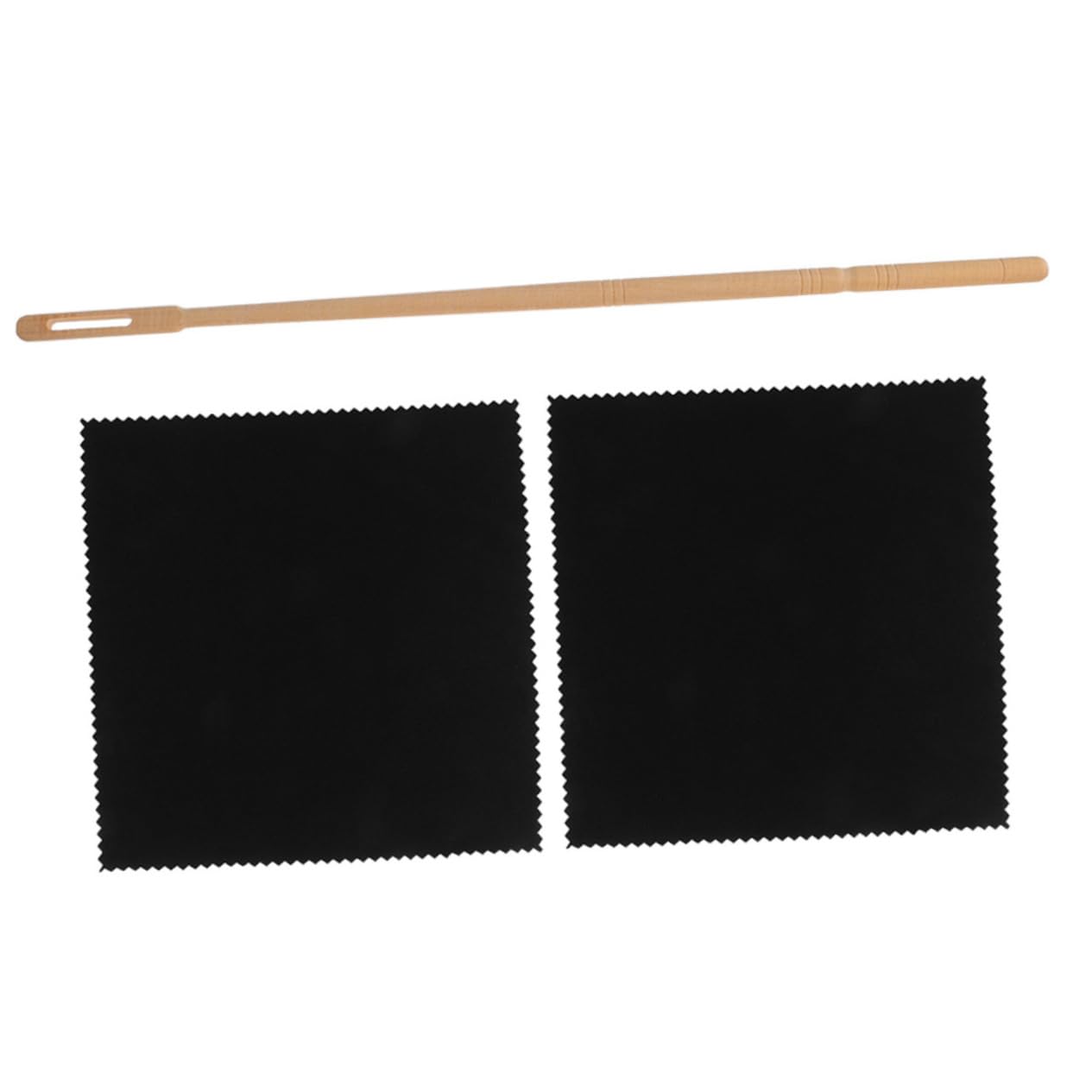 BIUDECO Professional Flute Cleaning Rod Flute Cleaning Cloth Kit Instrument Cleaning Kit for Flute Clarinet Maintenance