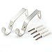 Produktbild Anladia Schwerlast-Metall Gardinenstange Wandhalter & Befestigung Stange Halter 28mm - 2PCS