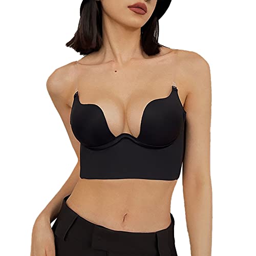 Biustonosz z fiszbinami Push Up biustonosz spaghetti sportowy biustonosz wyściełane miseczki, biustonosz balconette, bez fiszbin, biustonosz minimalizujący biust, biustonosz do fitnessu, biegania