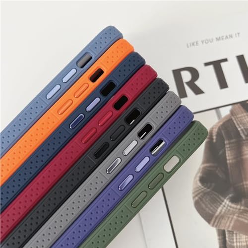 Coque iPhone 14 Pro Max magnétique vin rouge en PC rigide mate - 4