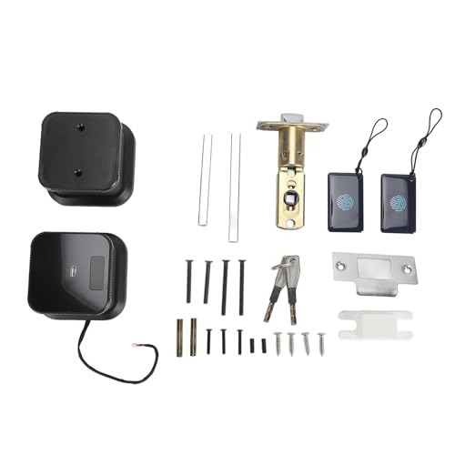 �w��F�؃h�A���b�N �X�}�[�g �L�[���X�G���g���[�A�w��E�p�X���[�h�E�J�[�h�E�A�v���ɂ������@�\�t���d�q�h�A���b�N�i�ƒ�E�A�p�[�g�E�I�t�B�X�E�z�e�������j�A���������� (TUYA�A�v���p)