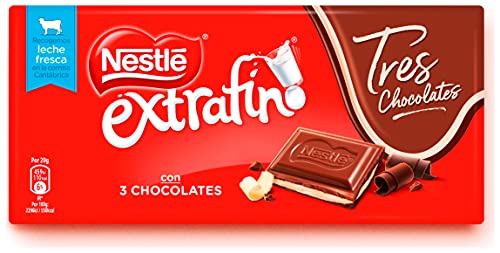 Nestlé Chocolate Extrafino 3 Chocolates – 25 x 120g