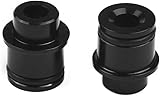 VURETO 2PCS Mountain Bike Hub Adapter, 12/15mm to 9mm Thru Axle, Wheel Hub Adapter, Quick Release/QR Hub Conversion Adapter, Bicycle Wheel Hub Conversion Kit (Color : 12mm to 9mm)