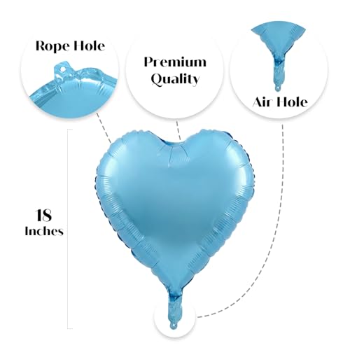 Image of Just Party Baby Shower Decoration Kit, Boy ? Girl - Pack of 5 | Balloons for Baby Shower Decoration |Baby Boy and Baby Girl Figure Foil Balloons | Boy ? Girl Foil Balloons