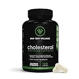 Cholesterol Wellness Complex - Herbal Wellness Formula | Natural Cholesterol Lowering Supplements That Work with Cayenne Pepper, Garlic, & Niacin | Improve Heart Health with Lower Cholesterol