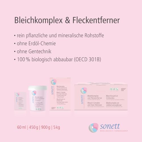 Sonett Bleach Complex and Stain Remover 60g Sample Pack image 5