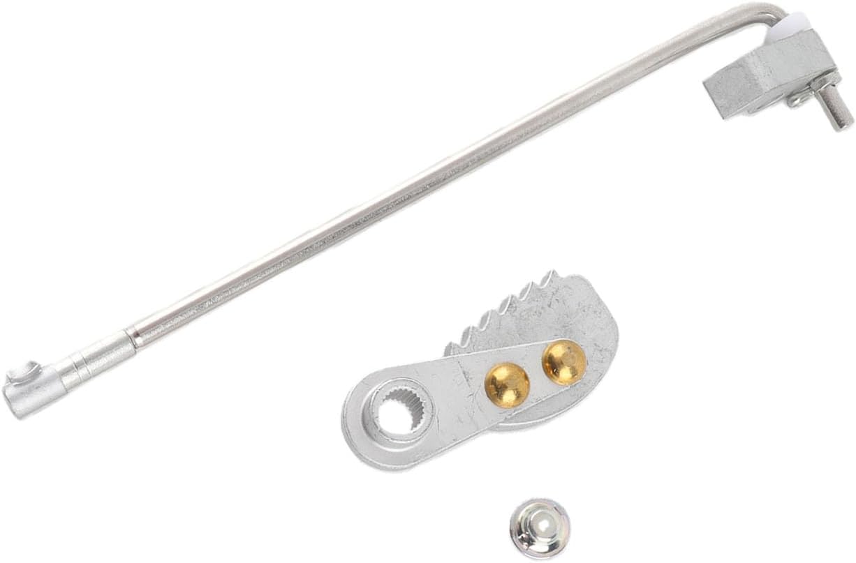 Akozon Zestaw Hamulca Postojowego 101187702 Zestaw Aluminiowego Drążka Zapadki Hamulca do Ds Carryall Gas Electric 1995 Up, Bezpośrednia Wymiana Oem 1017322 101985 01, zespół Postojowego