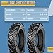 Two 7x14, 7-14 R1 Tubeless Bar Lug Tractor Tires Heavy Duty 7/14 7.00-14, Superior Traction for Demanding Terrains, Year-Round Reliability, Precise Sizing for Stable Control, Durable Construction for