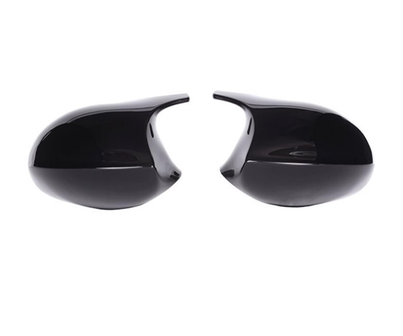 Specchietto retrovisore dell'automobile Per BMW E90 E91 PRELCI 20052007 E92 E93 20062009 E80 E81 E87 M3 Style 2x Coprispecchietto retrovisore auto(ABS Black)