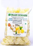 PAAN CORNER- Ginger Lemon Hard Candy | Energy Booster | Product of India | Vitamin C Candy | 120gm,