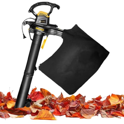 Corded Leaf Blower, Leaf Blower Vacuum Mulcher 3800W Power 16:1 Shredding Ratio 6-Speed Speed Regulation for Cleaning Leaf Snow and Dust,30mline 1 Corded Leaf Blower, Leaf Blower Vacuum Mulcher 3800W Power 16:1 Shredding Ratio 6-Speed Speed Regulation for Cleaning Leaf Snow and Dust,30mline
