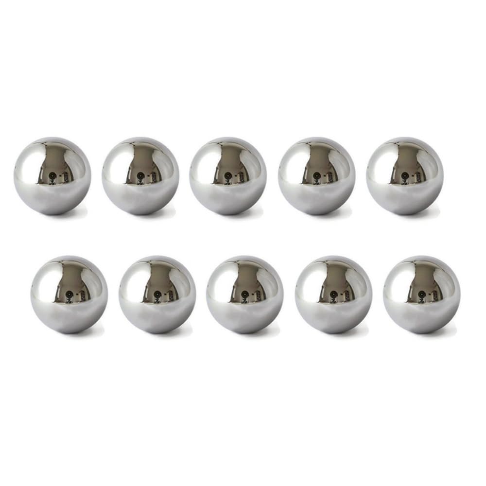 ZYsteelball-(10pcs, 25mm) Chrome Steel Bearing Balls Precision Ball G25