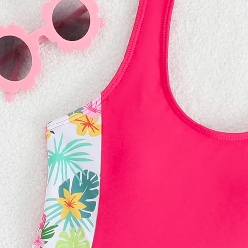 Bañador niña 10 años con protección UV total y diseño de una pieza tropical 7