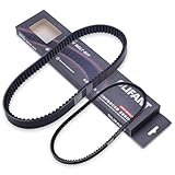 Clutch & Starter Generator Drive Belt for Club Car DS 1997-up, Club Car Precedent 2004-up Gas Golf Cart 101916701 1016203