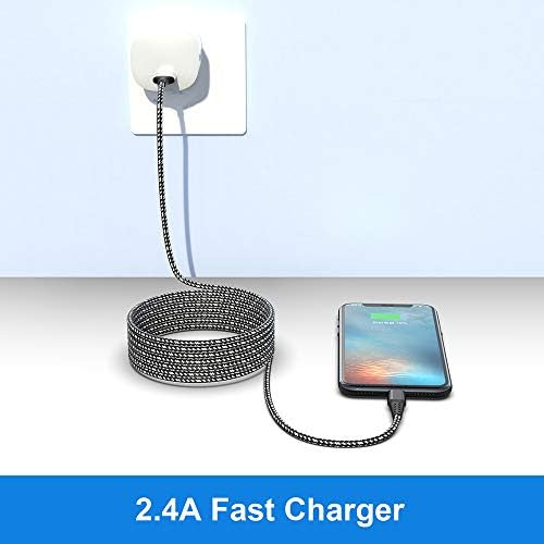Long Type USB C to Lightning Cable iPhone Charging Cord [5M/16FT MFi Certified], Apple USB C Charge Cable for iPhone 12 11 Pro Max XR XS X 8 Plus SE, Supports Power Delivery (for Use with PD Charger)