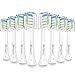 Produktbild Senyum Zahnbürstenaufsatz Kompatible mit Philips Sonicare Diamond Clean HX6064,HX6068 für 100% weißere Zähne, 8er für ProtectiveClean, Gum Health, FlexCare, HealthyWhite, EasyClean und PowerUp