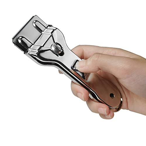Karinear Razor Blade Scraper Tool, Window Scraper, Glass Cooktop Scraper, Paint Scraper, All Metal Heavy Duty Razor Blade Scraper For Cleaning Oven Window, Smooth Surface Cleaning Tool, Non Scratch #TOP1