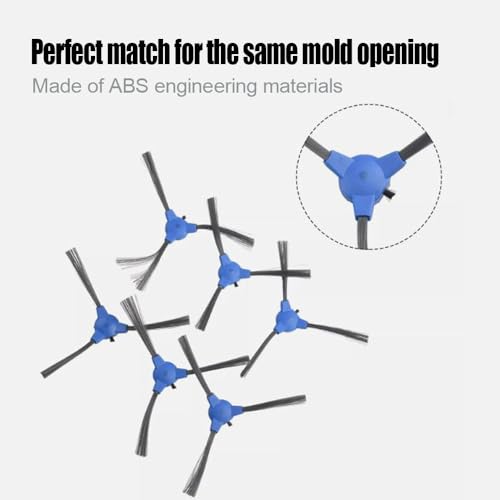 Side Brush Replacement for Eufy RoboVac side brushes 11S 12 15T 15C 25C 30 30C 35C 11S Max 15C Max 25C Max 30C Max G20 G30 G30 Edge G10 G30 Hybrid Eufy Robot Vacuum Replacement Parts - 6Pack - Image 3