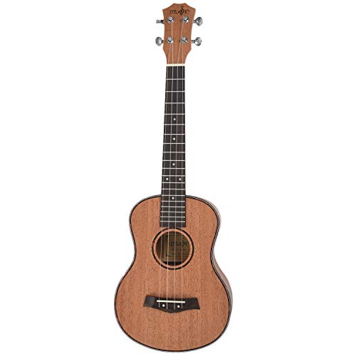 Veizao Ténor Acoustique Électrique Ukulélé 26 Pouce Guitare de Voyage 4 Cordes En Bois Acajou Instrument de Musique - Les Beatles, Paul McCartney, John Lennon, RIngo Starr, George Harrison Veizao Ténor Acoustique Électrique Ukulélé 26 Pouce Guitare de Voyage 4 Cordes En Bois Acajou Instrument de Musique