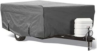 CoverMaster Gold Shield Cover for RV - Folding Pop-Up Camper 14' to 16' Feet Long - 5 Layers