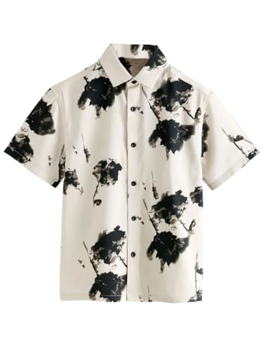 Image of TAGAS Boys' Shirt|Casual Short Sleeve Shirts for Kids | Button-Down Summer Shirts | Regular Fit Stylish Wear