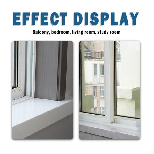 Placa de repuesto para luz LED y protector de cortable sill cover extender de 120 x 40 cm 6