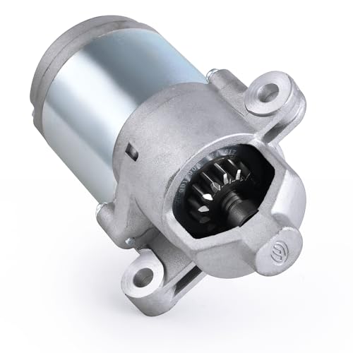 San-IgniteX 751-12207 Electric Starter Motor Provides Direct Bolt-on Replacement for MTD, Craftsman, Troy-Bilt and Huskee Riding Lawn mowers (Compatible with 951-12207/JHB/JHA Models)