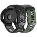 ANBEST Cinturino in Silicone per Garmin Forerunner 735XT/235/220/230/620/630 Cinturino Sportivo di Ricambio per Approach S20/S5/S6 Braccialetto Sostitutivo,