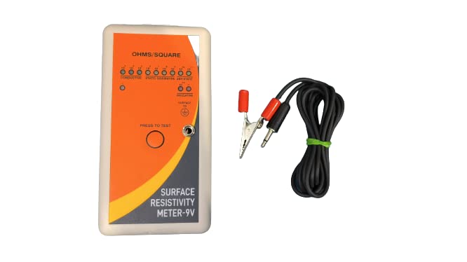 Premium Quality Original Global SS Surface Resistivity Meter 9V Model SRM 01