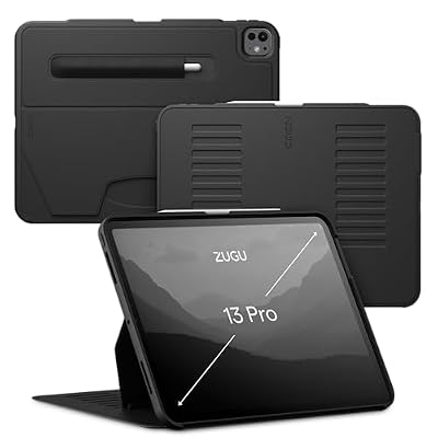 ZUGU Case for iPad Pro 13 inch (M4/M5) 2024/2025 [Black]
