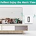 Wall Mount for Sonos Sub 4 Sub Gen 3 Gen 2 Mount, Heavy Duty Wall Mount for Sonos Sub Mounts, Mounting Brackets for Sonos Wireless Sub with Hardware Kit, White