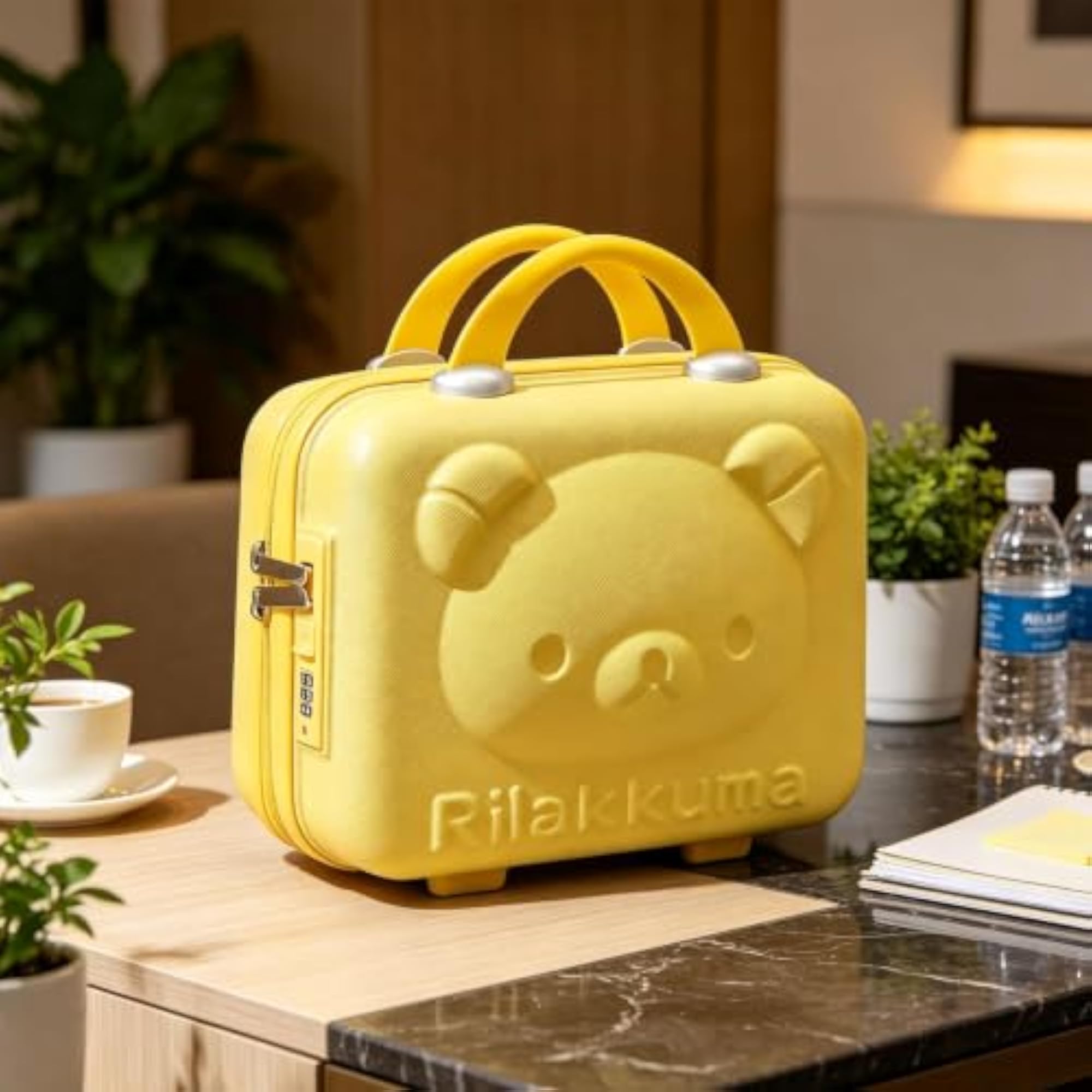 14 inch Makeup Train Case Small Hard Case Toiletry Bag