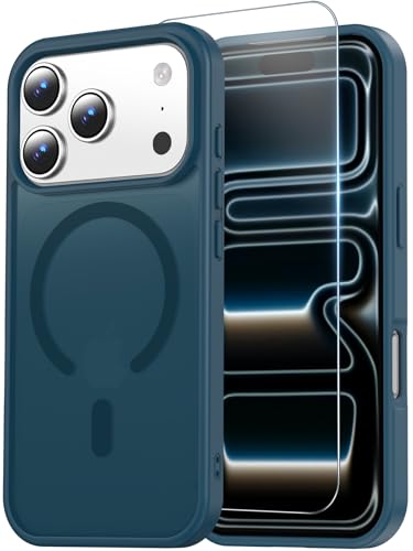 Image of Temdan Running Armband for iPhone 17 Pro Case,Drak Blue
